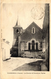 Bell tower and Church chevet
Chasseneuil-du-Poitou