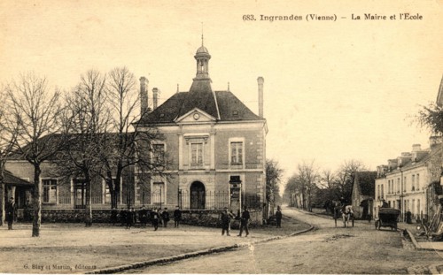Mairie et école
Ingrandes