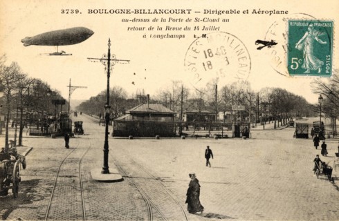 Boulogne-Billancourt,
Dirigeable