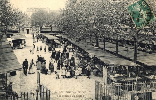 Boulogne-Billancourt,
Market