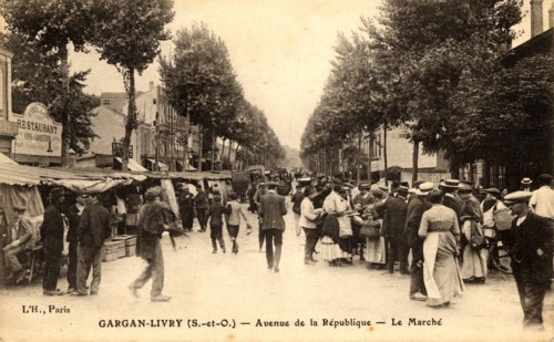 Livry-Gargan,
Marché