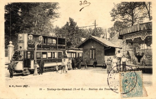 Noisy-le-Grand,
Station des tramway