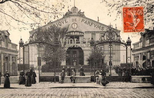 Plaine-Saint-Denis, 
La parfumerie Violet
