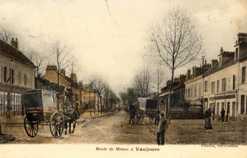 Vaujours,
Calèches