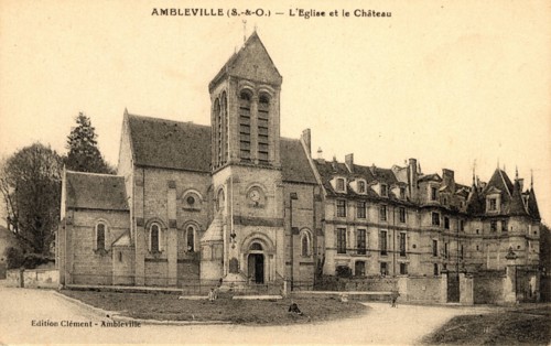 Ambleville,
Church and castle