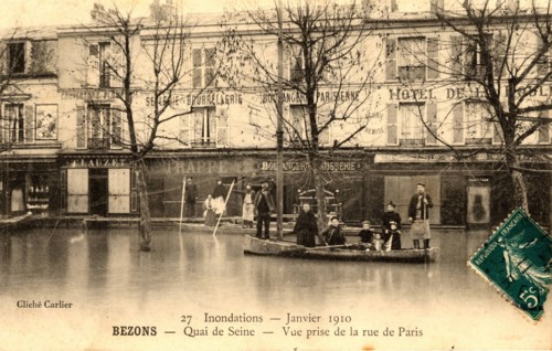 Bezons,
Inondations