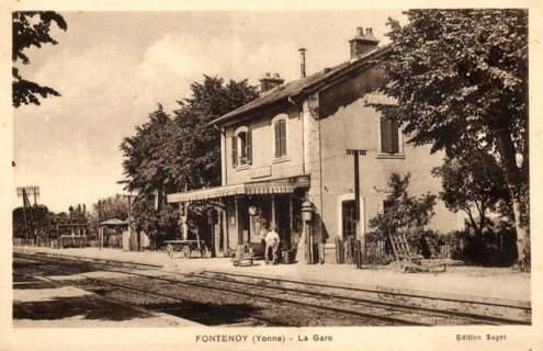Fontenoy,
Gare