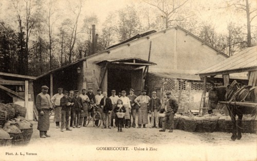 GOMMECOURT,
Zinc factory