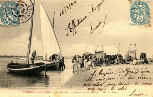 SERIGNAN,
Retour de la pêche