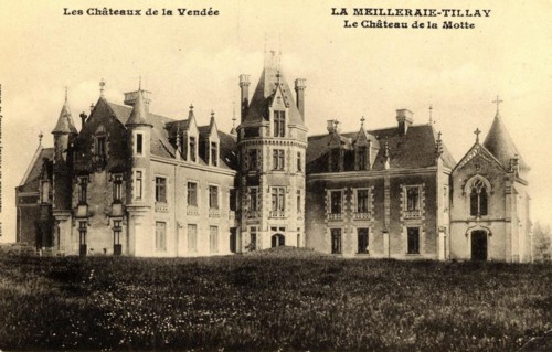 LA MEILLERAIE-TILLAY, Le château de la Motte