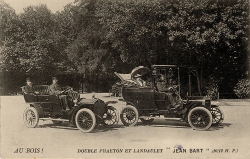 Double carraige and a baby carriage