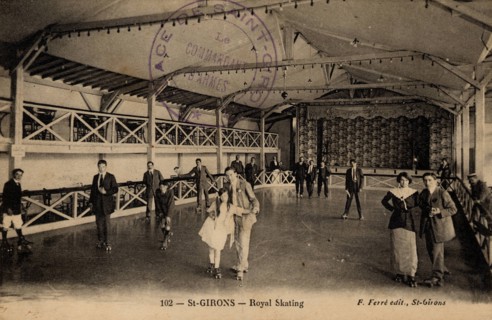 Ice skating