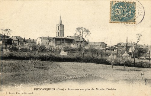 PUYCASQUIER. Département : Gers (32). 
Region: Occitanie (formerly Midi-Pyrénées)