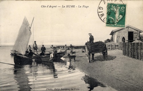 HUME. Département : Gironde (33). Region: Nouvelle-Aquitaine (formerly Aquitaine)