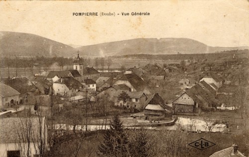 POMPIERRE-SUR-DOUBS. Département : Doubs (25). Région : Région : Bourgogne-Franche-Comté