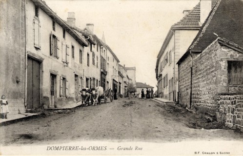 DOMPIERRE-LES-ORMES. Département : Saône et Loire (71). Région : Bourgogne-Franche-Comté