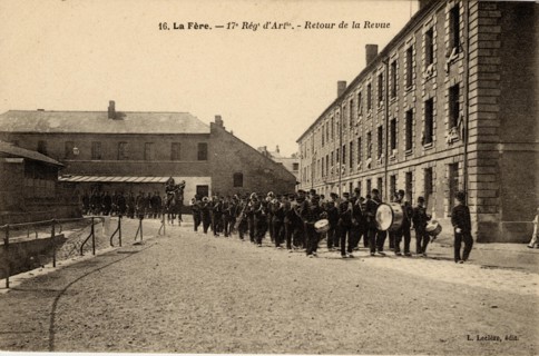 La Fère, The 17th Artillery Regiment