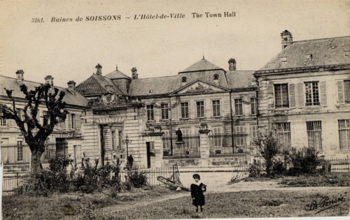 Soissons. Les destructions de la Première Guerre Mondiale
