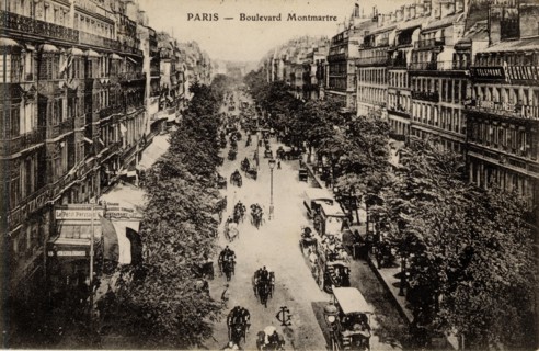 Paris, boulevard Montmartre