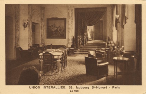 Paris, Cercle de l'Union Interalliée club
