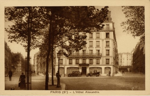 Paris, the Hôtel Alexandra