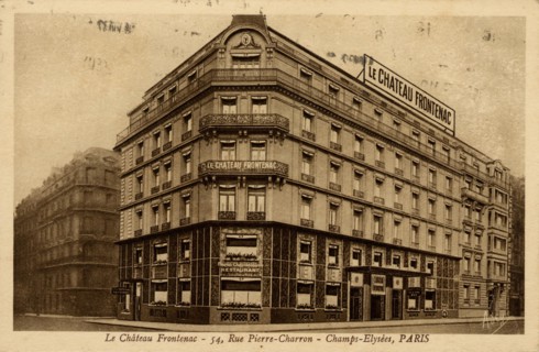 Paris, Le Château Frontenac, 54 rue Pierre-Charron