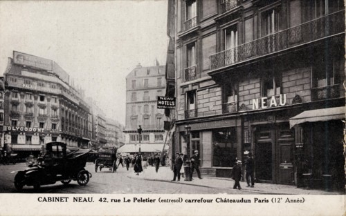 Paris, Rue Le Peletier