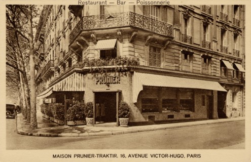 Paris, Maison Prunier restaurant