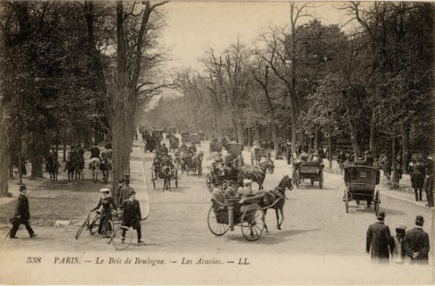 Paris, the Bois de Boulogne