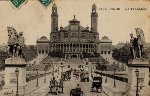 Paris, the Palais du Trocadéro