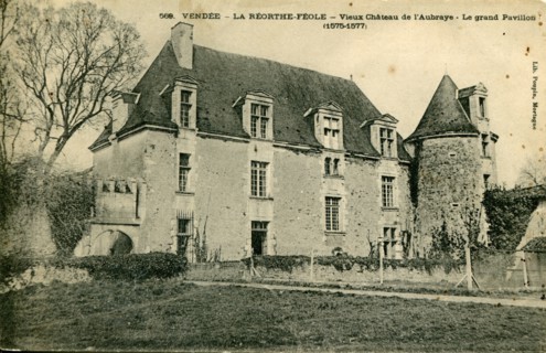 La Réorthe, Château de l'Aubraye