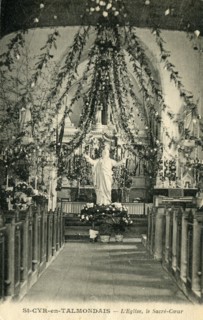 Saint-Cyr-en-Talmondais, interior of the church