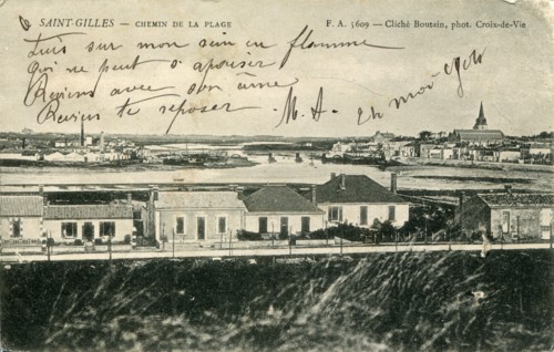 Saint-Gilles-Croix-de-Vie, beach path