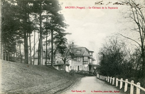 Arches, le Château de la Papeterie