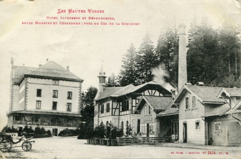 Hôtel Altenberg near the Col de la Schlucht