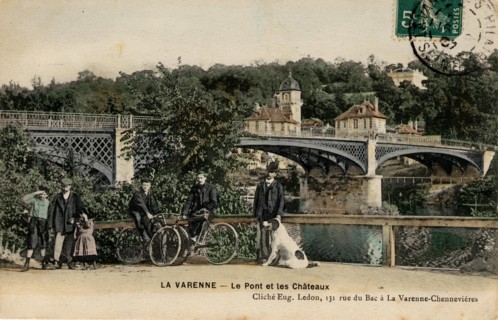 La Varenne-Chennevières, the bridge and the castles