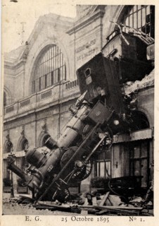 Accident de la Gare Montparnasse à Paris, le 22 octobre 1895