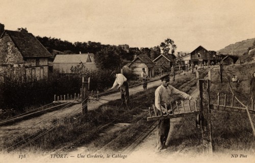 Une corderie à Yport