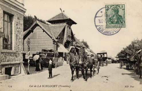 Poste frontière du Col de la Schlucht