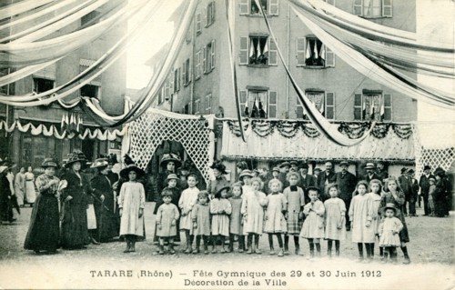 Tarare, fête gymnique des 29 et 30 juin 1912