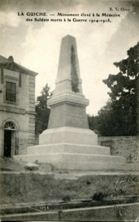 La Guiche, le monument aux Morts