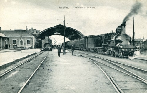 La gare de Moulins