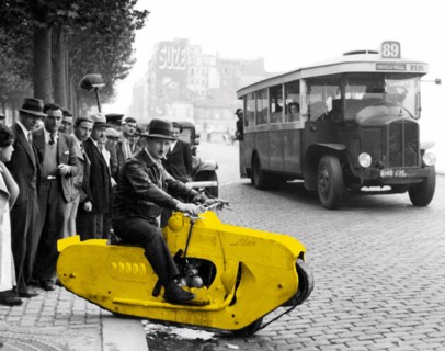Moto à chenille de 1937