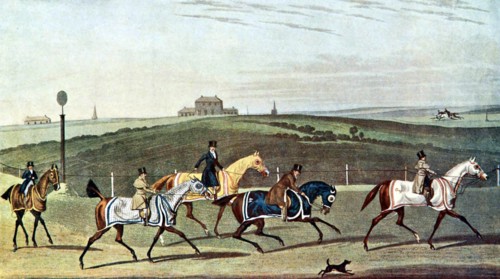 Entrainement équestre par Hunt