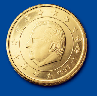 Coin of 50 cents (Belgium)