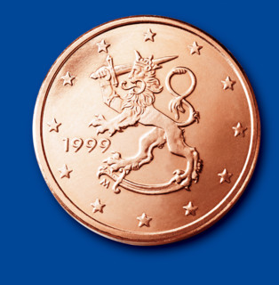 Coin of 5 cents (Finland)