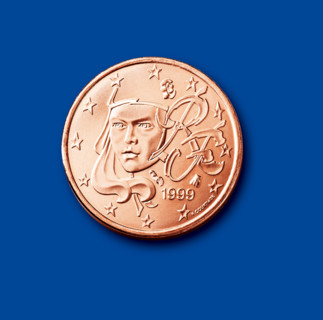 Coin of 1 cent (France)