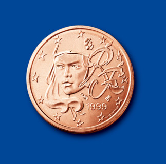 Coin of 2 cents (France)
