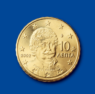 Coin of 10 cents (Greece)