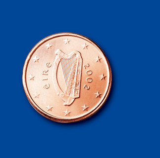 Coin of 1 cent (Ireland)